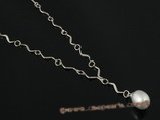 spp160 9-10mm large size grey freshwater ovaldrop pearl sterling silver pendants offer online