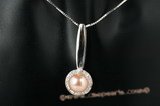 spp170 Timeless sterling silver bread pearl pendant in wholesale