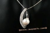 spp191 Romance Collection 8-8.5mm bread pearl 925silver pendant