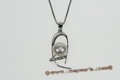 spp222 Trendy Sterling Silver 9-9.5mm Bread Pearl Pendant for Spring 2010
