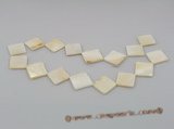 ss009 Five strands 25mm square shell beads strands wholesale