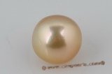 ssp15-16mm Luxury 15-16mm Nature Golden south sea loose pearl,AA grade