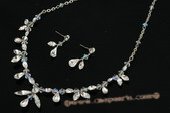Wnset003 Enchanted Crystals and RhinestonesWedding Jewelry set
