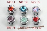 wr007 Fashionable design man made crystal ring watches